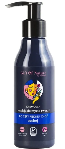 Dưỡng da (dạng nhũ tương) Gift of Nature Creamy Face Cleansing Emulsion For Dry Skin