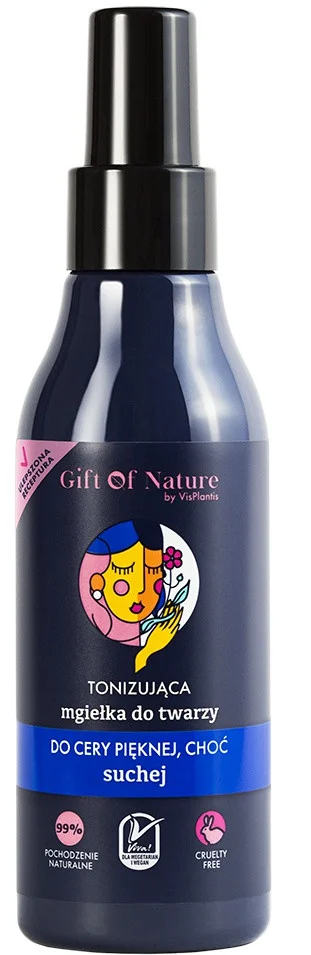 Xịt thơm Gift of Nature Toning Face Mist For Dry Skin