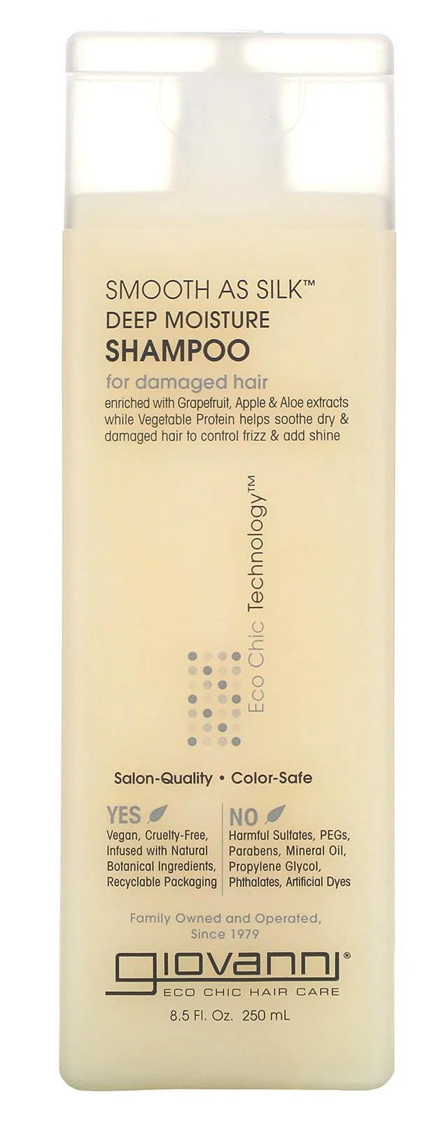 Giovanni Smooth As Silk, Deep Moisture, Shampoo