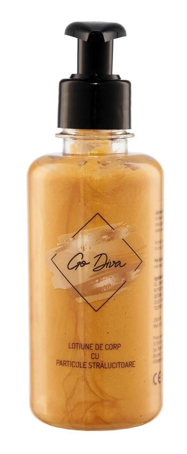 Girls Own Cosmetics Go Diva Loţiune De Corp Cu Particule Strălucitoare