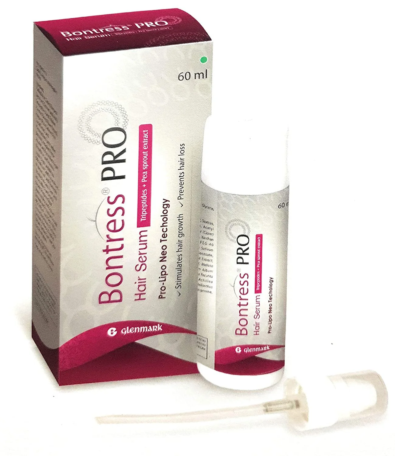 Serum chăm sóc tóc yếu và gãy rụng glenmark Bontress Pro Hair Serum