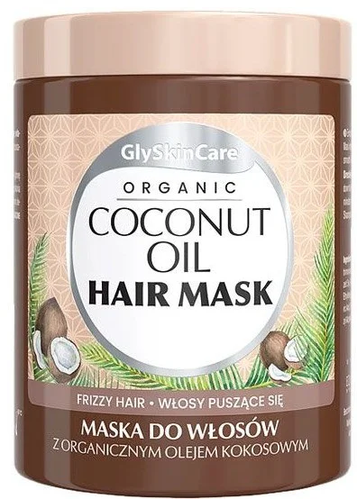 GlySkinCare Organic Coconut Oil Hair Mask