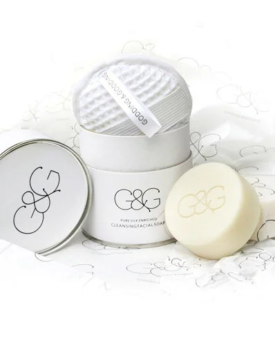 Godding & Godding Pure Silk Enriched Cleansing Facial Soap