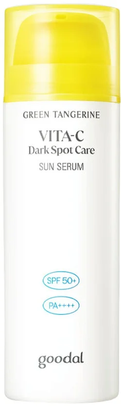 Tinh chất GOODAL Green Tangerine Vita-C Dark Spot Care Sun Serum SPF50+/PA++++