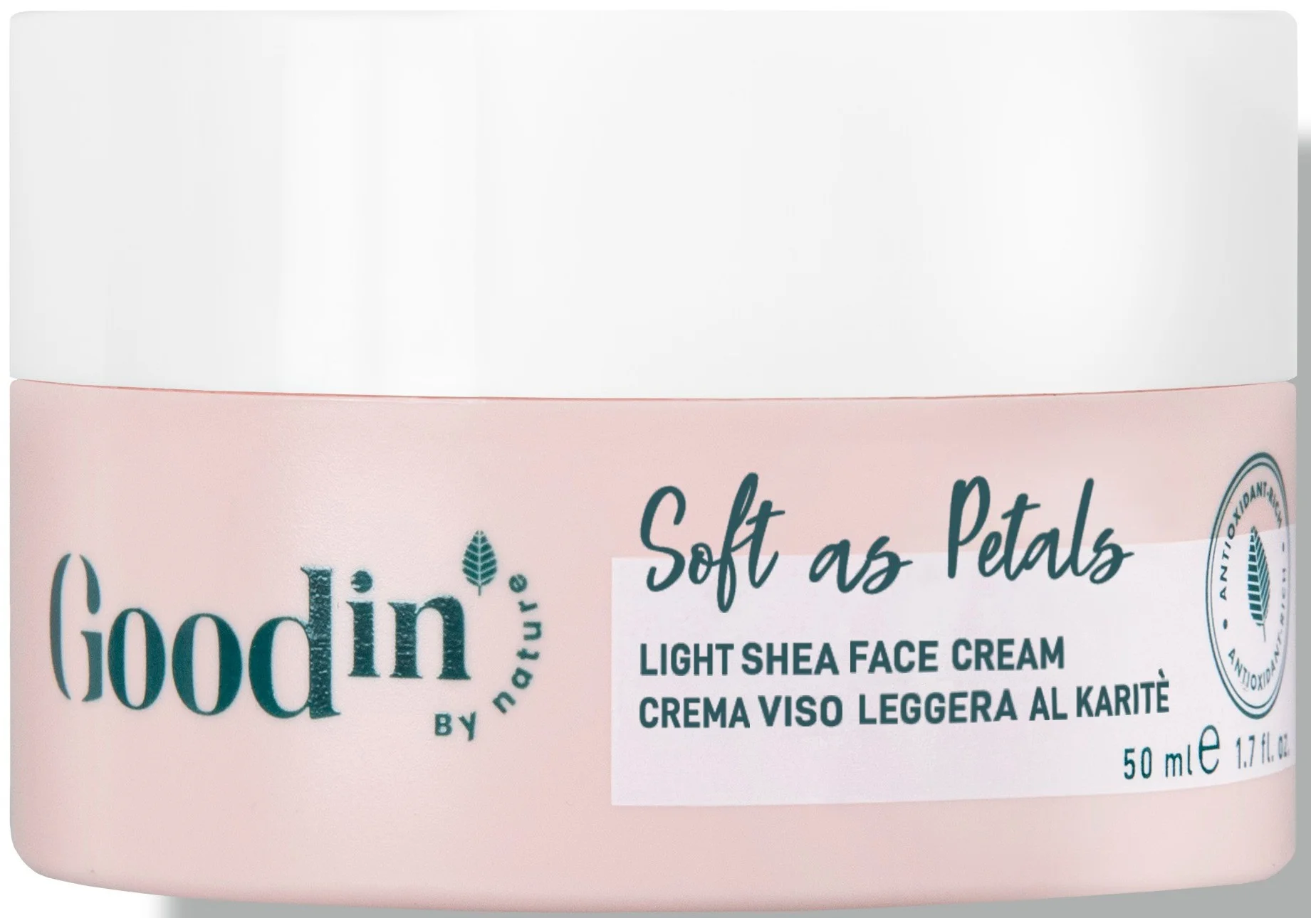 Goodin By Nature Light Shea Face Cream Soft As Petals