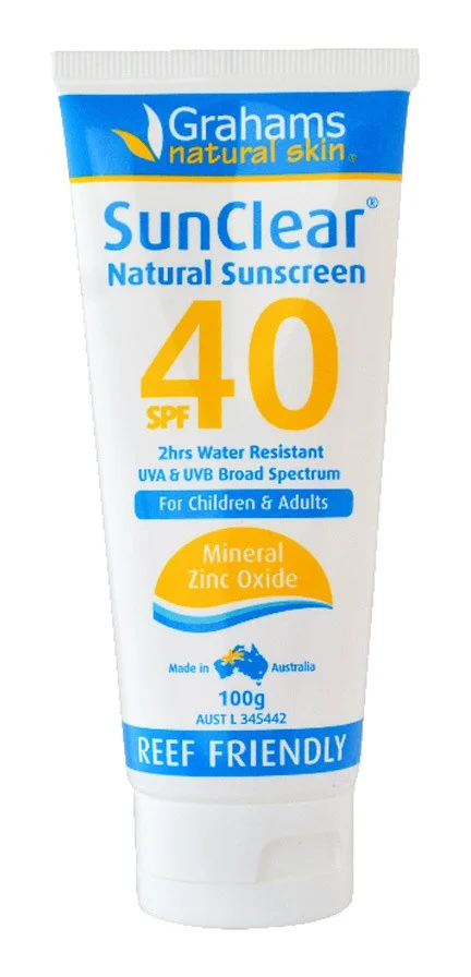 Kem chống nắng Grahams Sunclear Natural Sunscreen SPF40