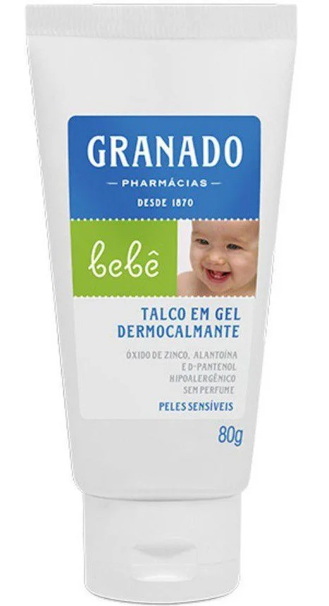 Granado Talco Em Gel Dermocalmante Bebê Peles Sensíveis