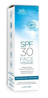 Green Cricket Spf 30 Face Moisturizing Mineral Sunscreen