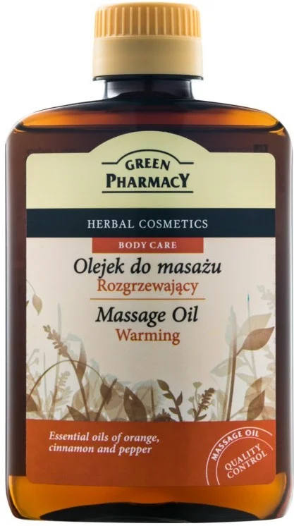 Green Pharmacy Massage Oil - Warming