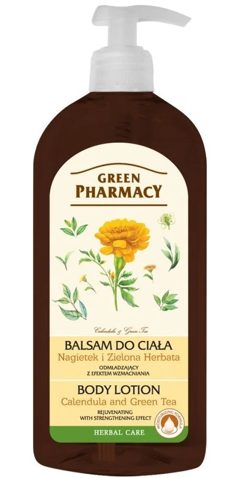 Sữa dưỡng Green Pharmacy Rejuvenating Body Lotion - Calendula And Green Tea