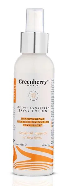 Greenberry Spf 40+ Sunscreen Spray Lotion Pa+++ 