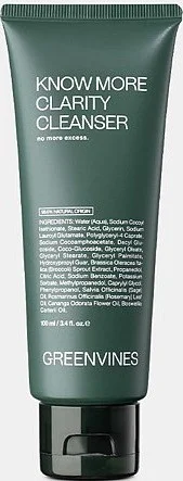 Sữa rửa mặt Greenvines Know More Clarity Cleanser