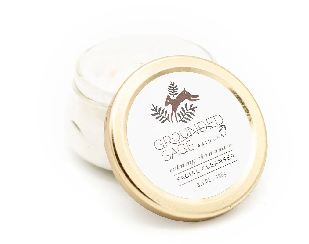 Sữa rửa mặt Grounded Sage Calming Chamomile Facial Cleanser