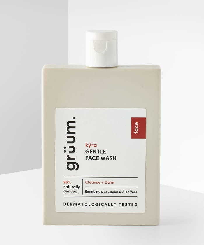 Full ingredients list grüum Kÿra Gentle Face Wash