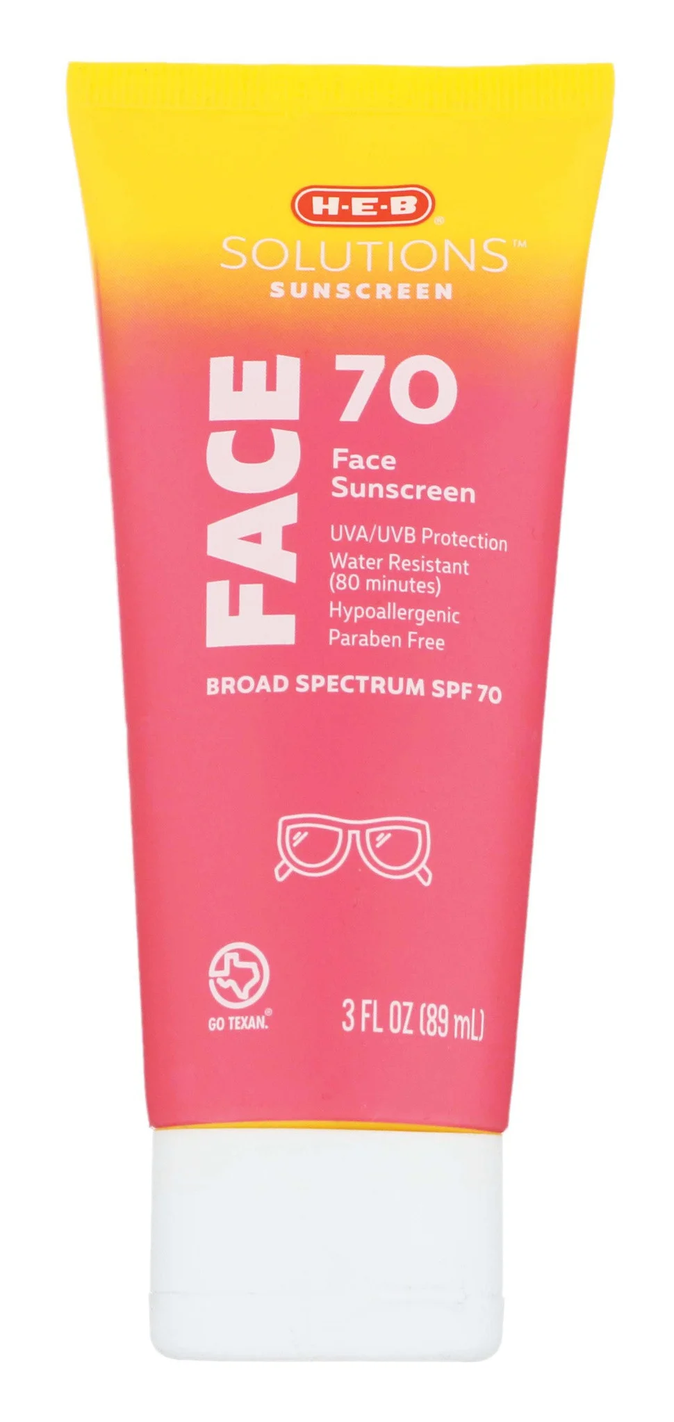 H-E-B Face Broad Spectrum Sunscreen Lotion SPF 70