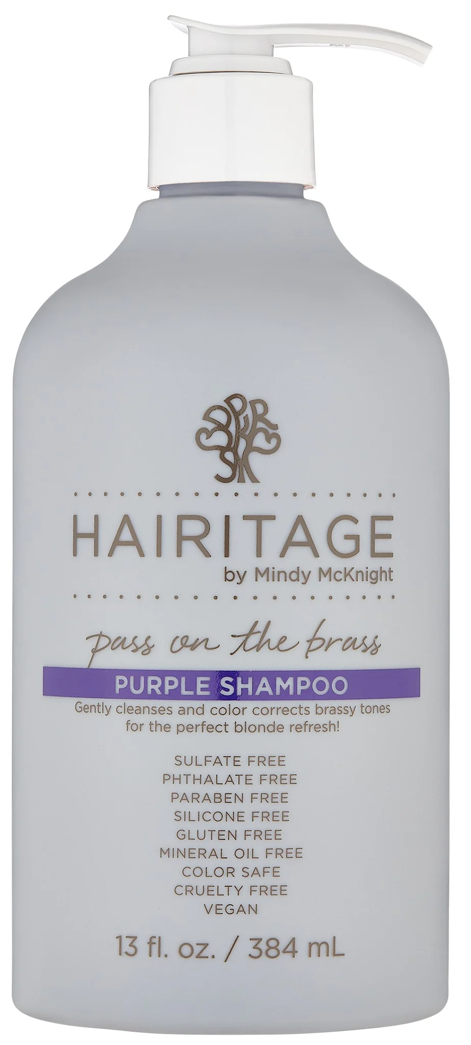 Hairitage by Mindy McKnight! Pass On The Brass Purple Shampoo