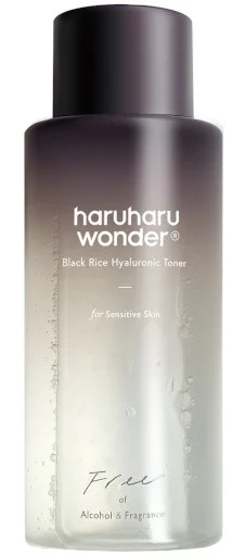 Nước hoa hồng Haruharu WONDER Black Rice Hyaluronic Toner For Sensitive Skin