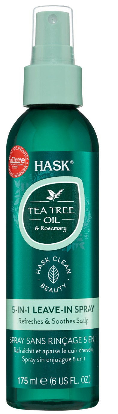 Thành phần Xịt Hask Tea Tree Oil & Rosemary 5-in-1 Leave-in ...