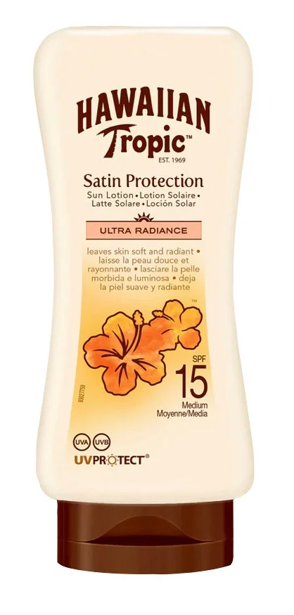 Hawaiian Tropic Satin Protection Sun Lotion Spf 15