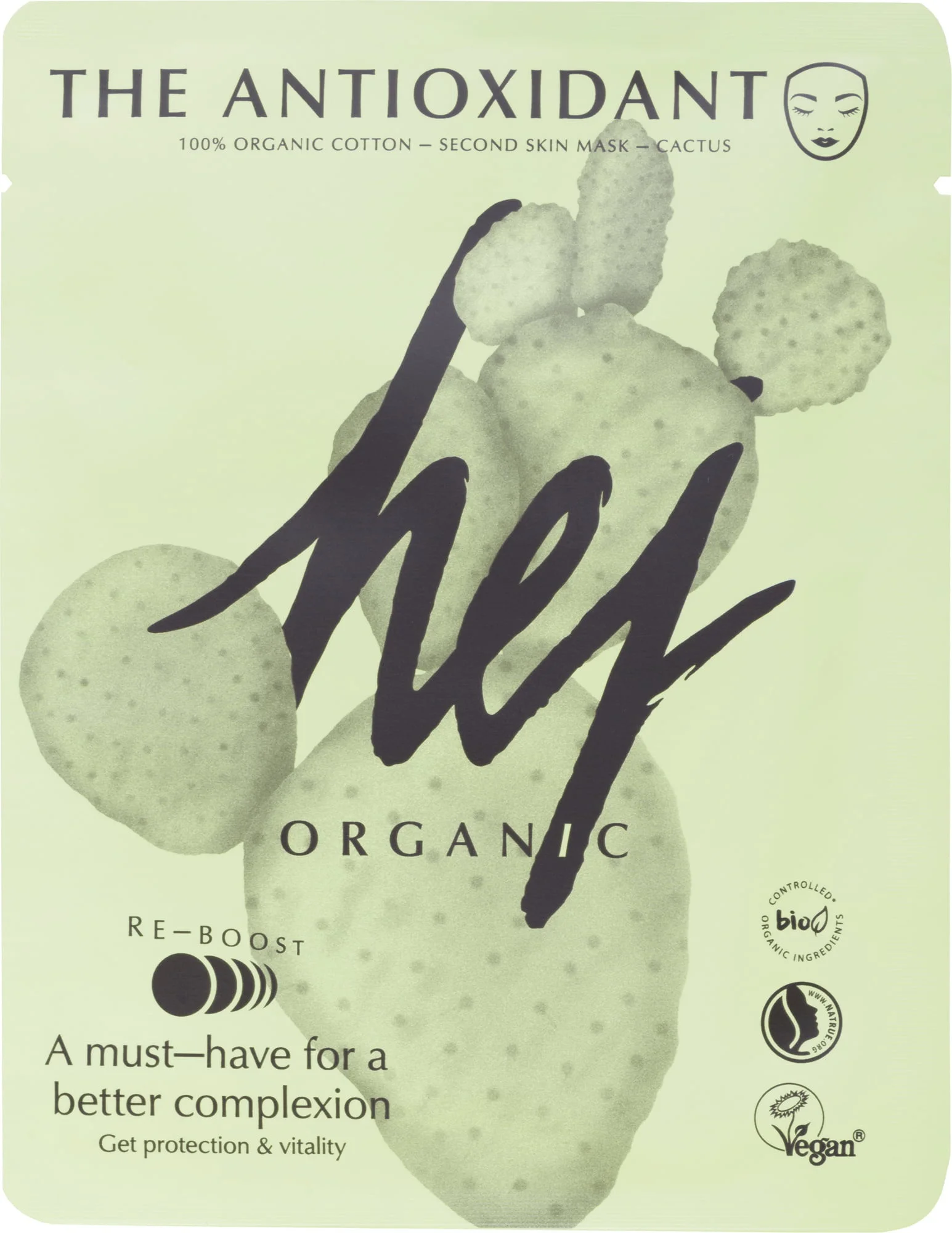 Mặt nạ Hej organic The Antioxidant Second Skin Mask