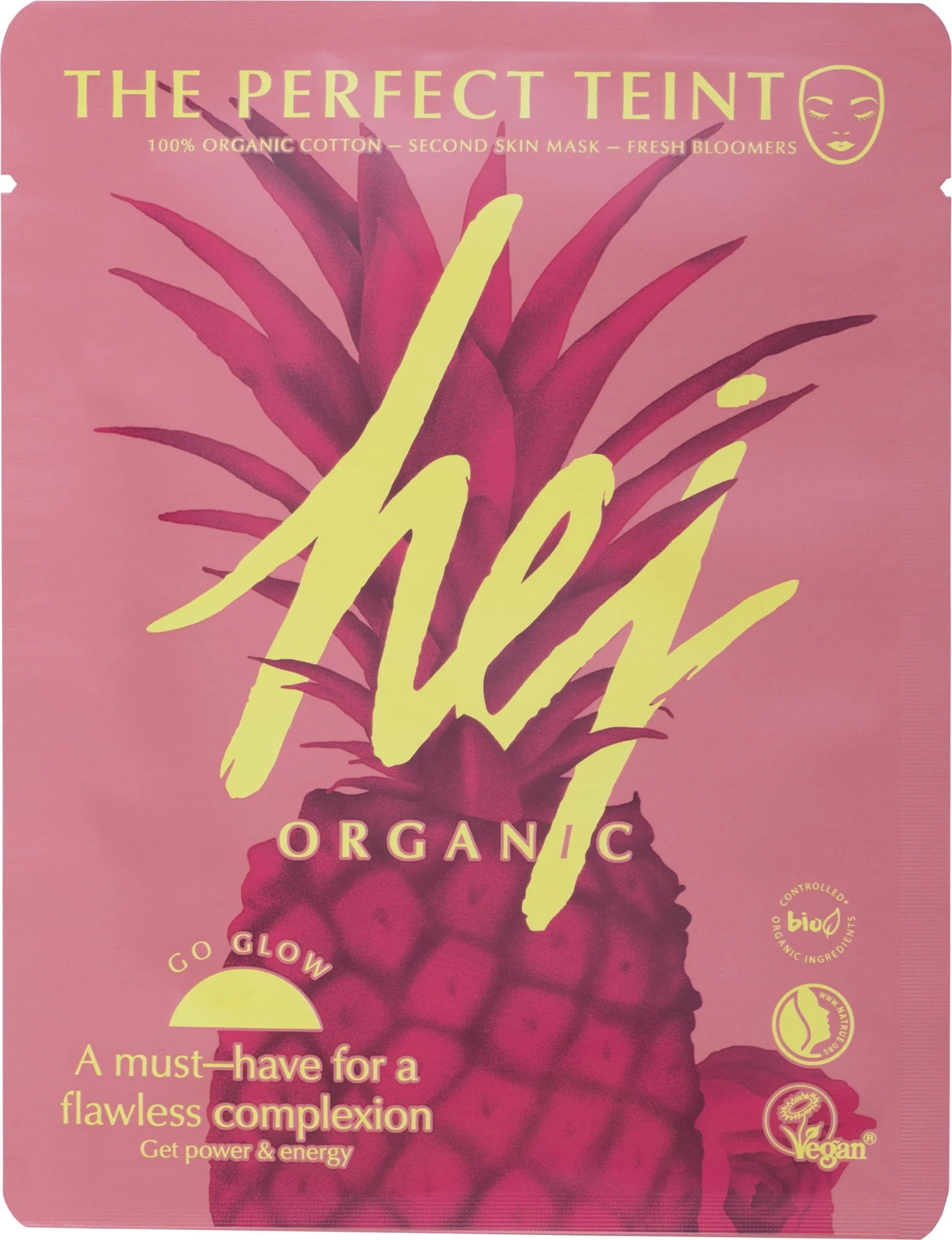 Mặt nạ Hej organic The Perfect Teint Second Skin Mask