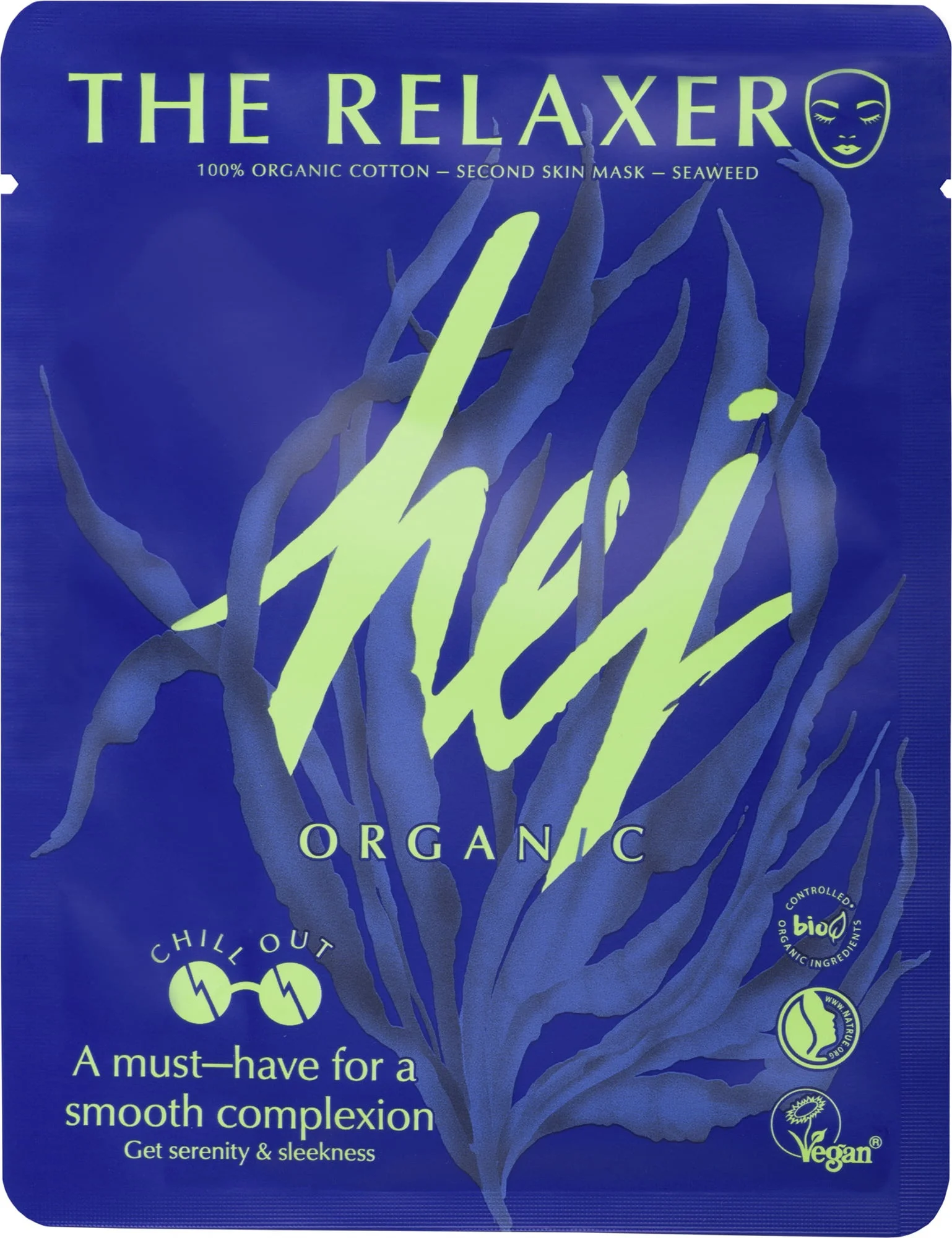 Mặt nạ Hej organic The Relaxer Second Skin Mask