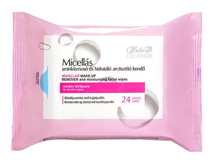 Tẩy trang Helia-D Micellar Make-Up Remover And Moisturising Facial Wipes