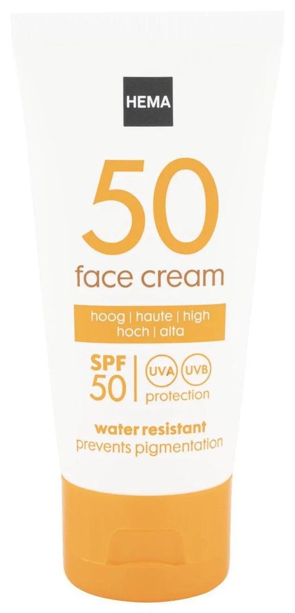 Hema Face Sun Cream Anti Pigmentation Spf 50 -