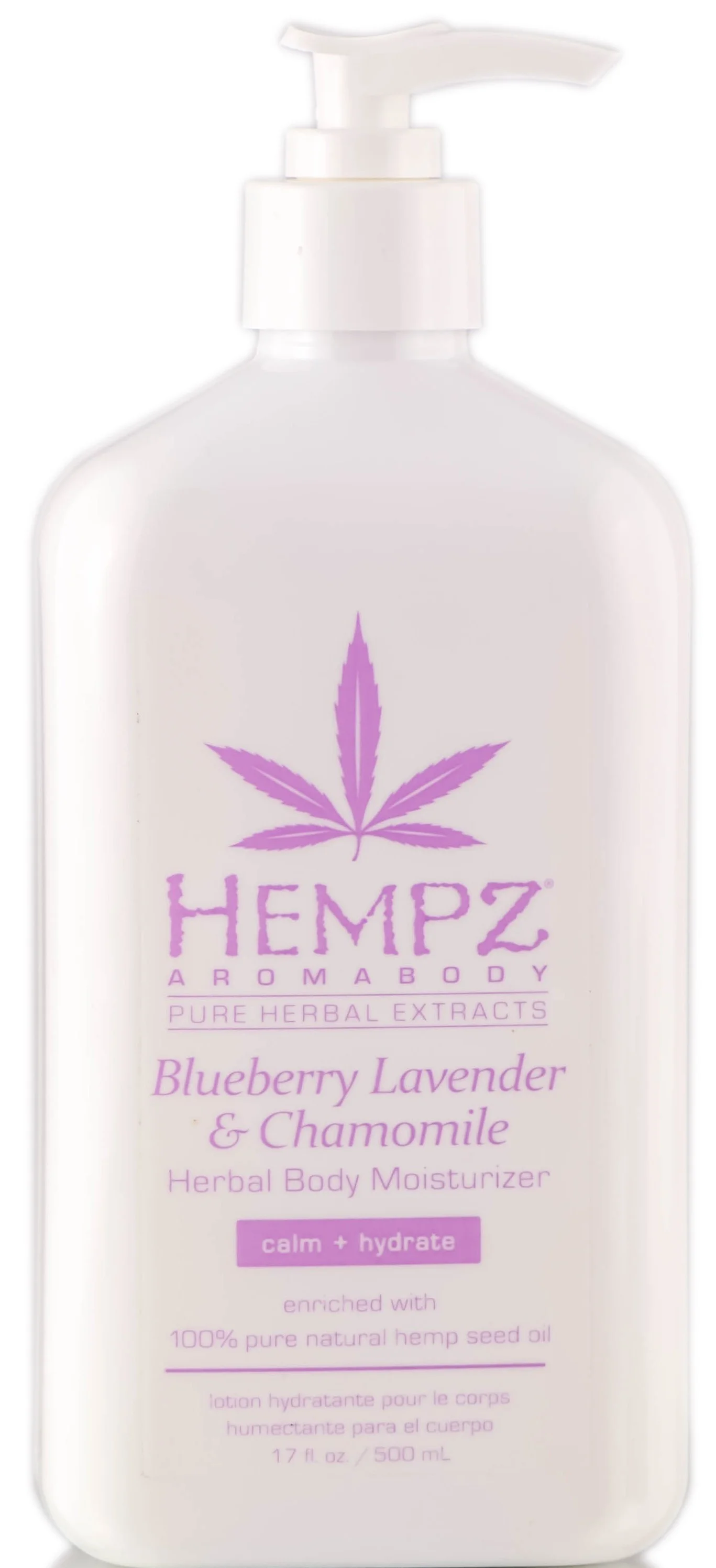 Kem dưỡng ẩm Hempz Aromabody Blueberry Lavender & Chamomile Herbal Body Moisturizer