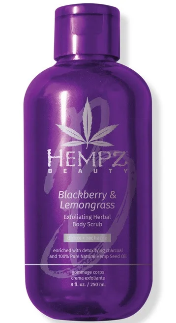 Tẩy da chết Hempz Blackberry & Lemongrass Exfoliating Herbal Body Scrub