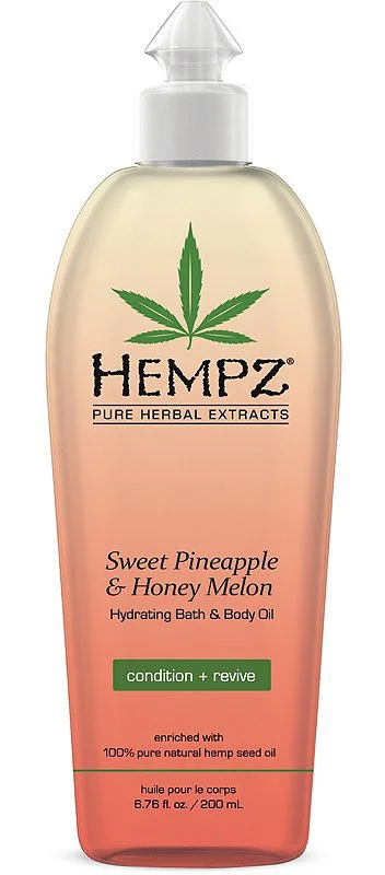 Dầu dưỡng Hempz Sweet Pineapple & Honey Melon Hydrating Bath & Body Oil