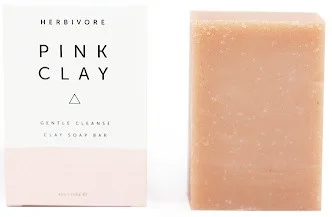 Herbivore Pink Clay Cleansing Bar Soap