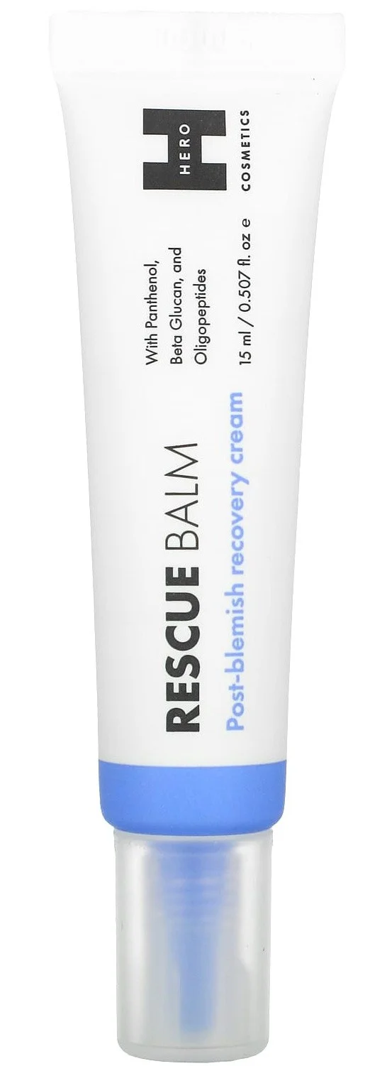 Hero Cosmetics Rescue Balm, Post Blemish Recovery Cream