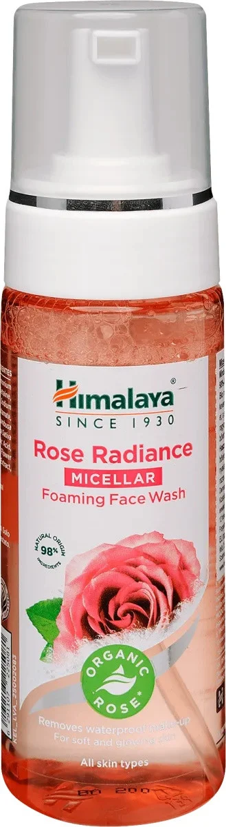 Sữa rửa mặt Himalaya Rose Radiance Micellar Foaming Face Wash