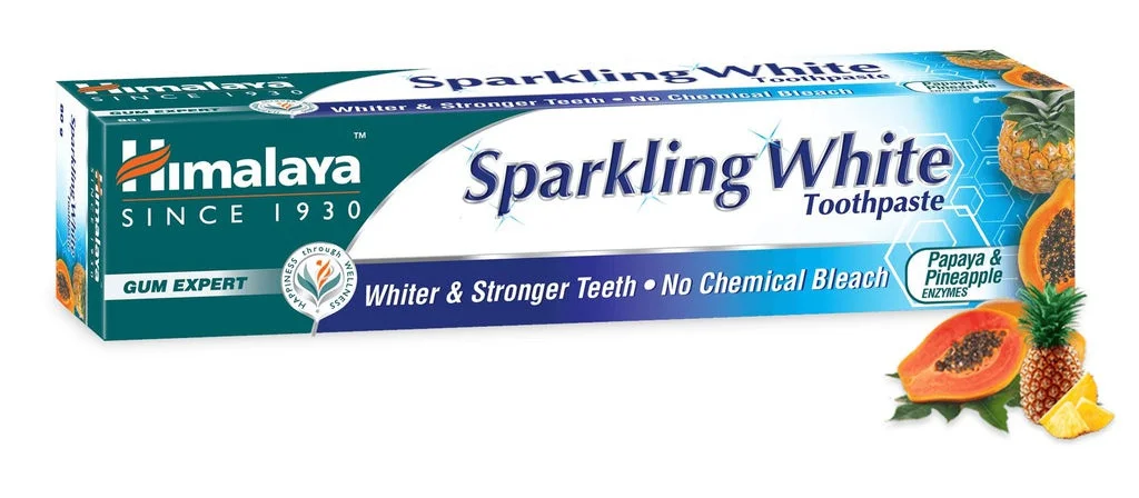 Kem đánh răng Himalaya Sparkling White Toothpaste