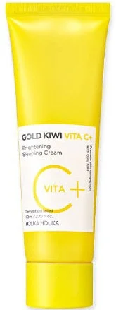 Kem HOLIKA HOLIKA Gold Kiwi Vita C+ Brightening Sleeping Cream