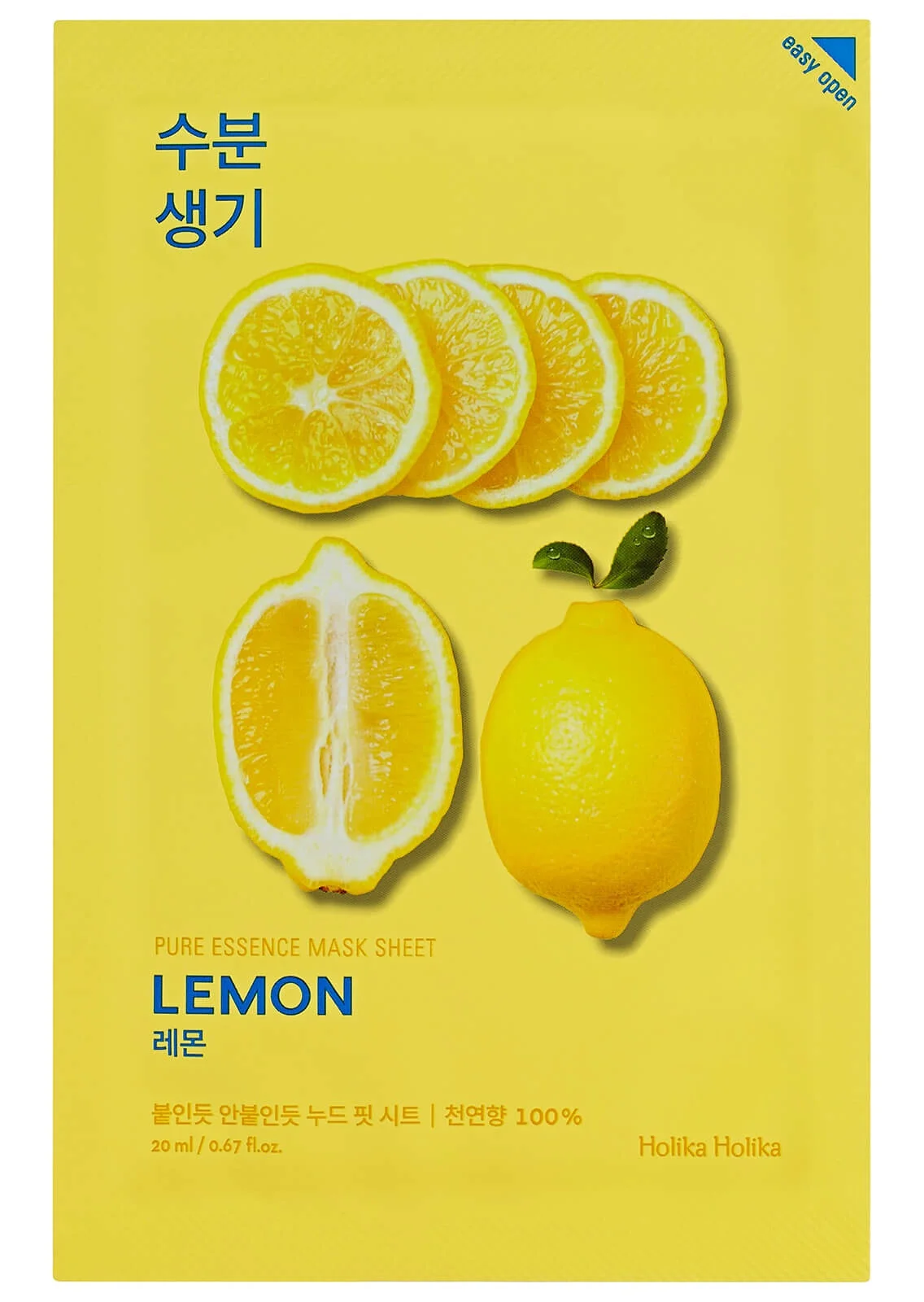 HOLIKA HOLIKA Pure Essence Mask Sheet Lemon