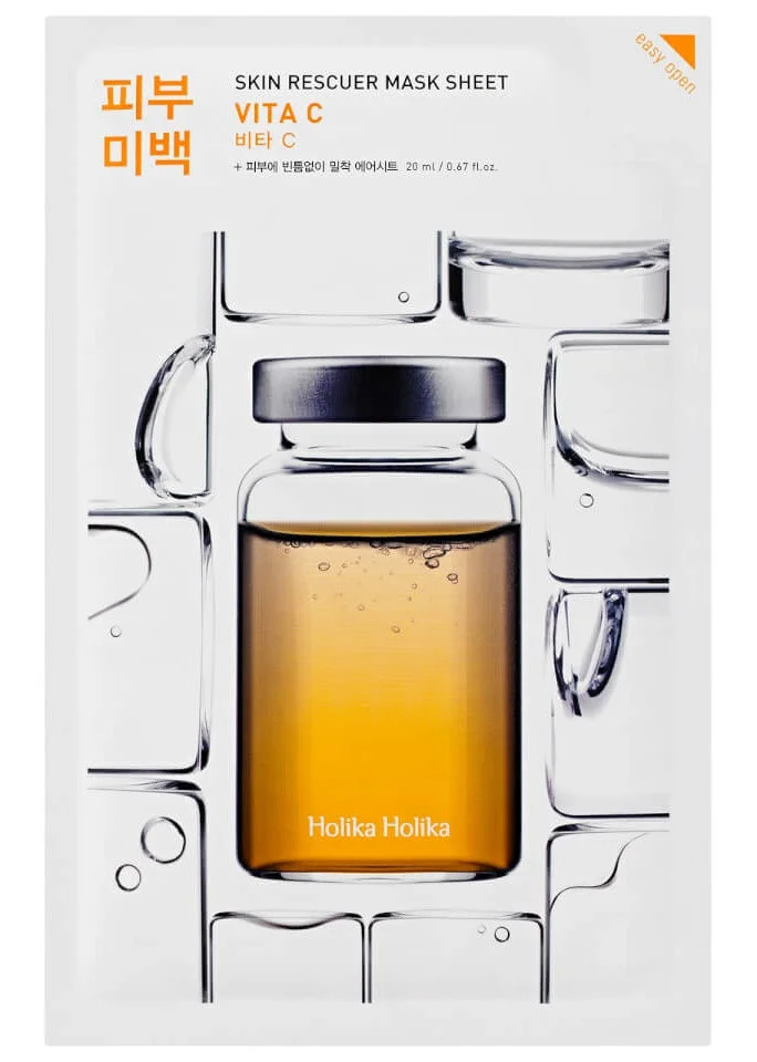 HOLIKA HOLIKA Skin Rescuer Mask Sheet (Vita C)