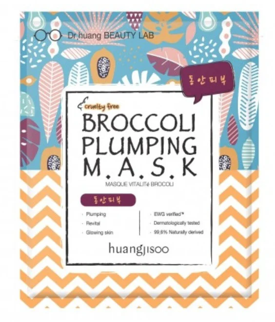 Huangjisoo Broccoli Plumping Sheet Mask