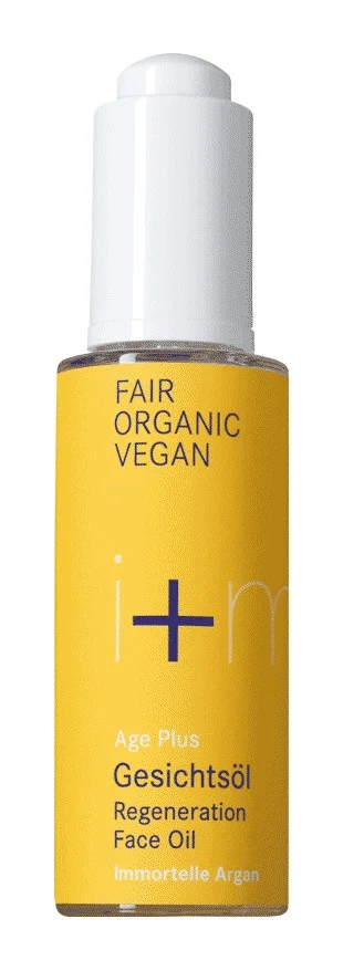 i + m naturkosmetik berlin Age Plus Facial Oil Regeneration Immortelle Argan