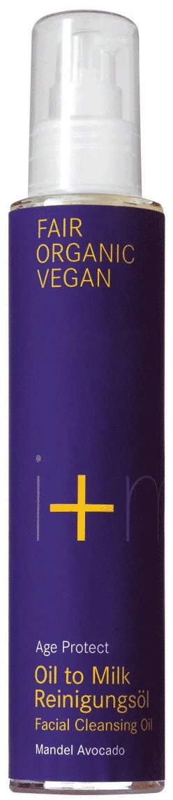 Dầu tẩy trang i + m naturkosmetik berlin Age Protect Oil To Milk Facial Cleansing Oil