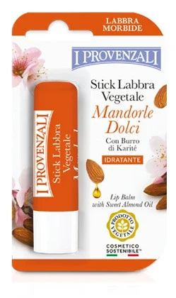 I Provenzali Stick Labbra Vegetale Mandorle Dolci