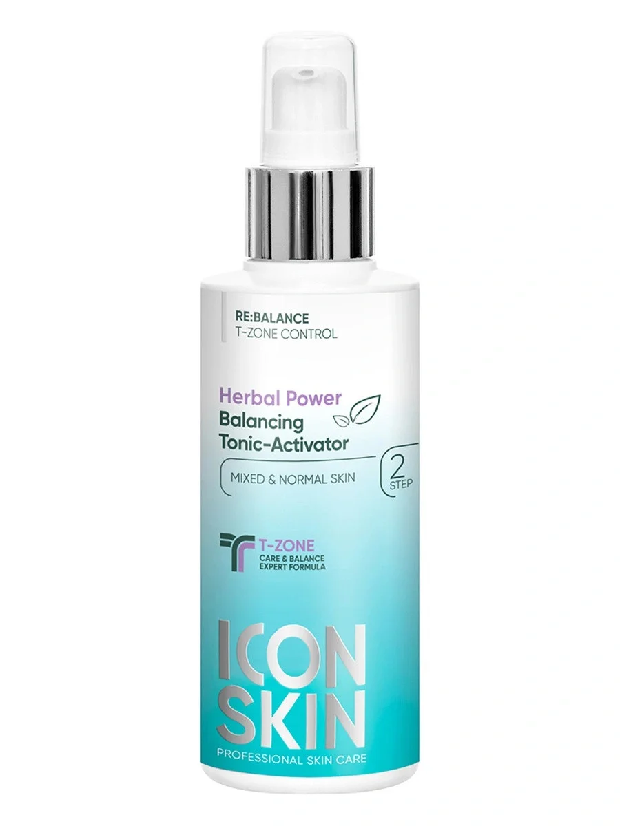 Nước hoa hồng Icon Skin 12 Herbs Toner