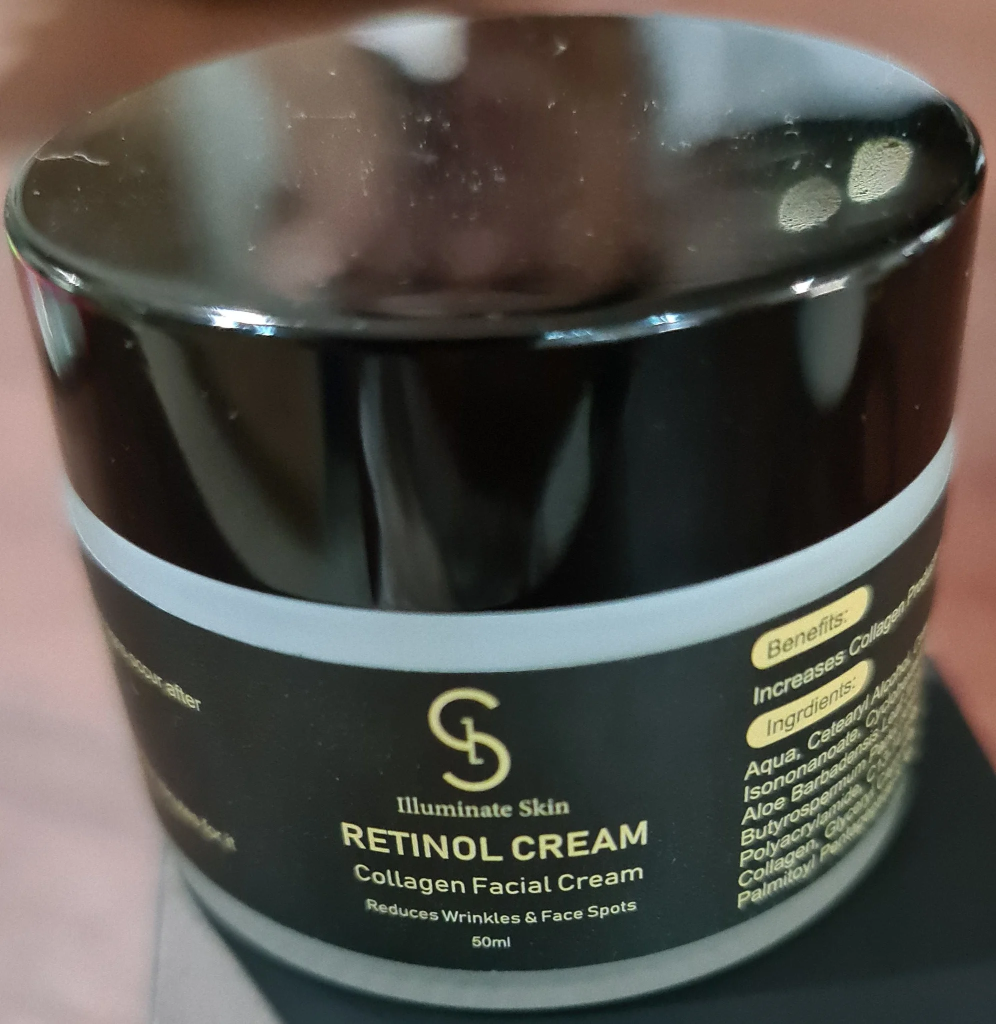 Illuminate Skin Retinol Cream Collagen Facial Cream