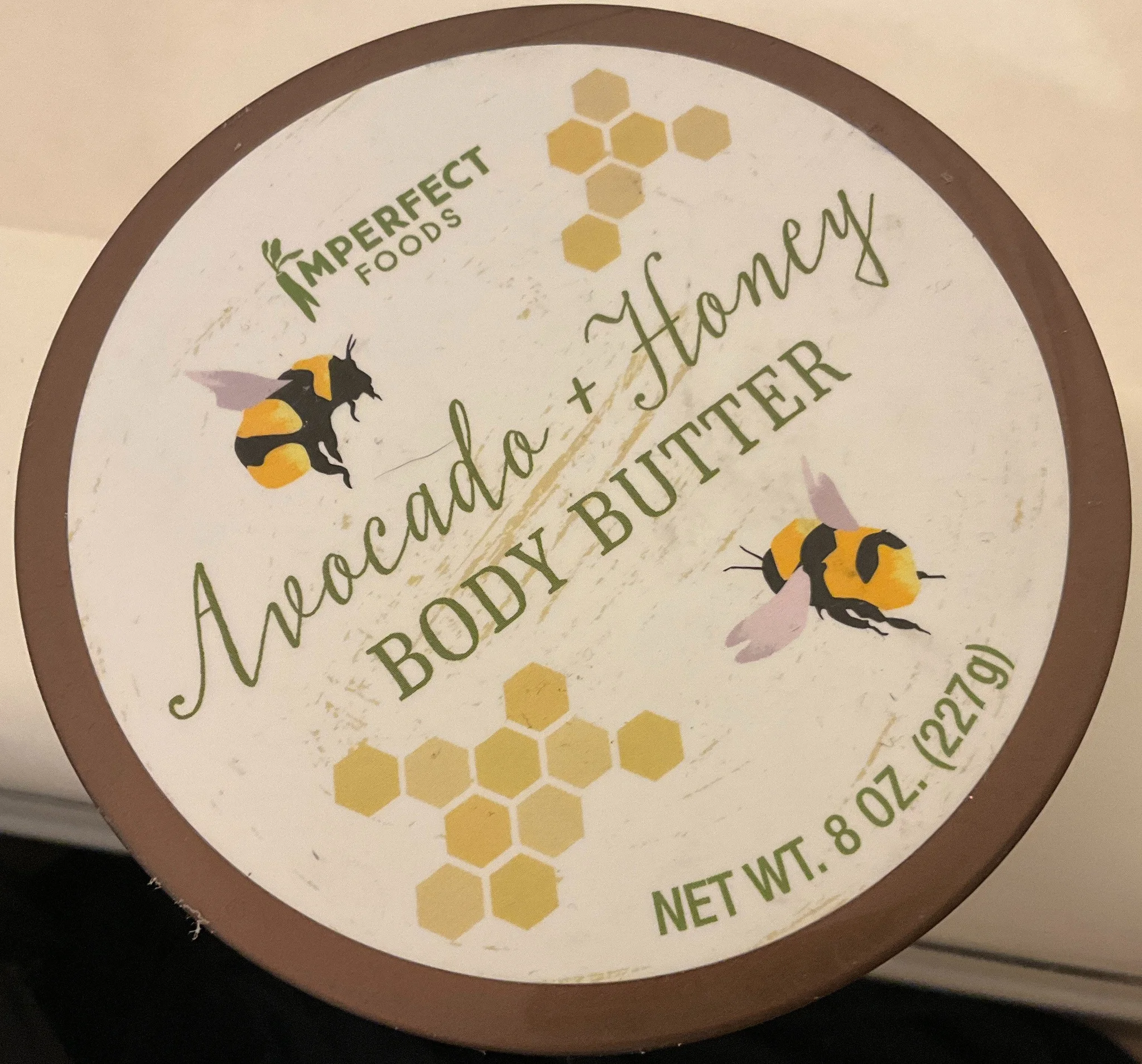 Imperfect Foods Avocado + Honey Body Butter