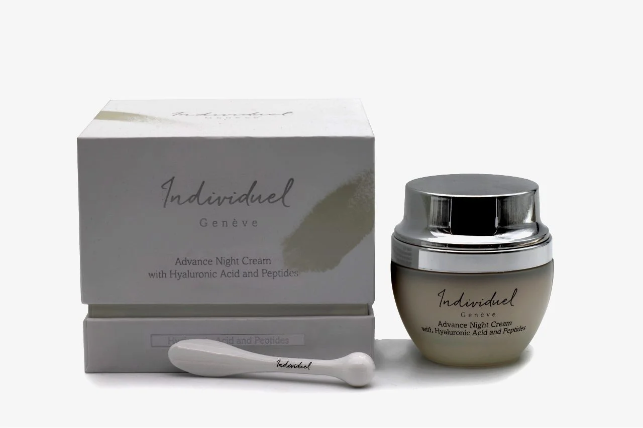 Kem dưỡng ban đêm Individual Geneve Advance Night Cream With Hyaluronic Acid And Peptides