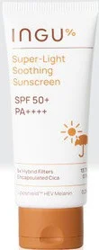 Kem chống nắng INGU Super-light Soothing Sunscreen