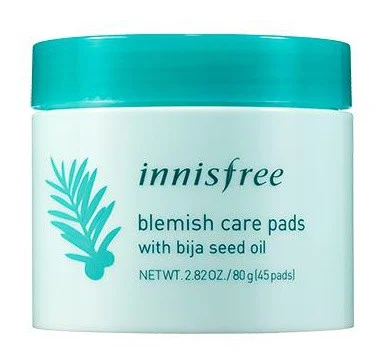 innisfree Blemish Care Pads With Bija Seed Oil