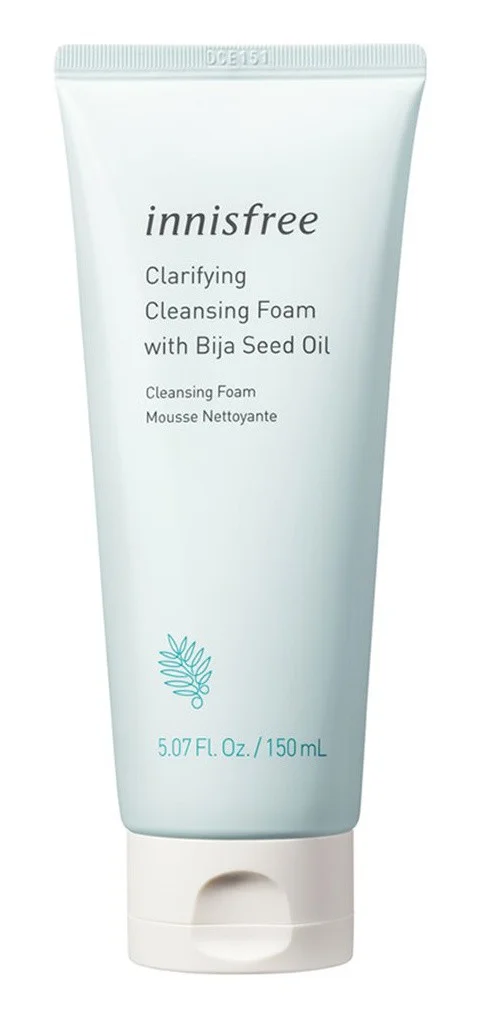innisfree Clarifying Cleansing Foam With Bija Seed Oil