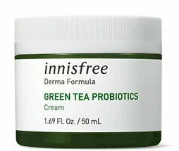 Kem dưỡng ẩm từ trà xanh lên men innisfree Derma Formula Green Tea Probiotics Cream